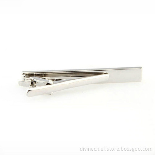 Blank Metal Tie Clip With Custom Logo For Men